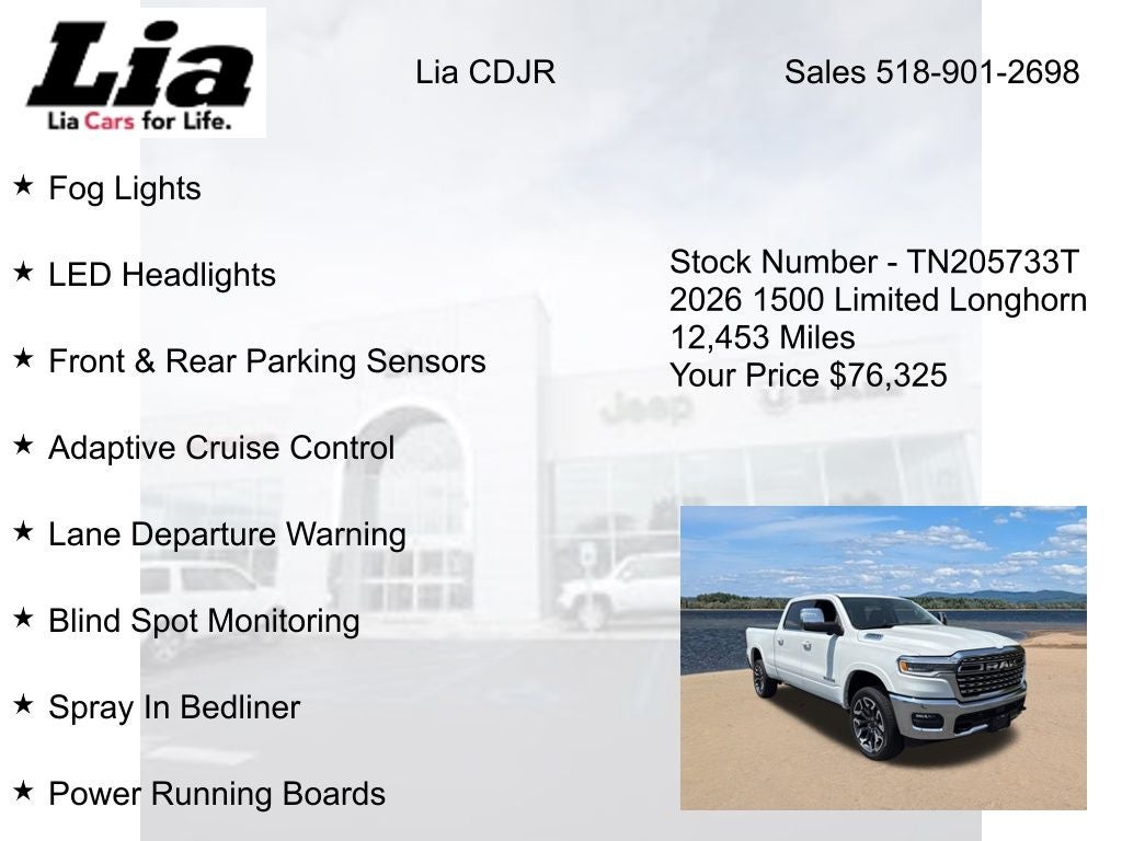2026 RAM 1500 Limited 4D Crew Cab