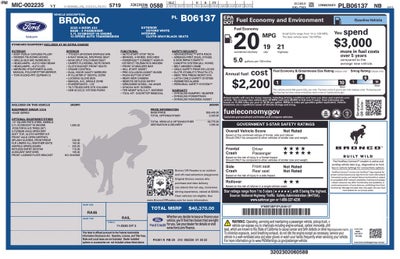 2023 Ford Bronco Base