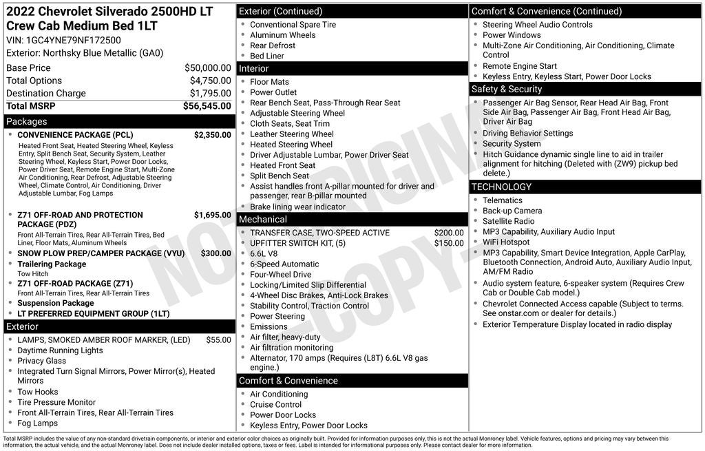 2022 Chevrolet Silverado 2500HD LT