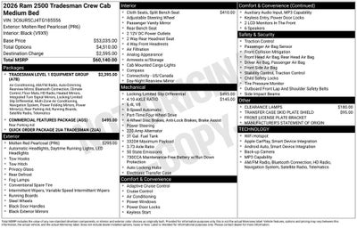 2026 RAM 2500 Tradesman