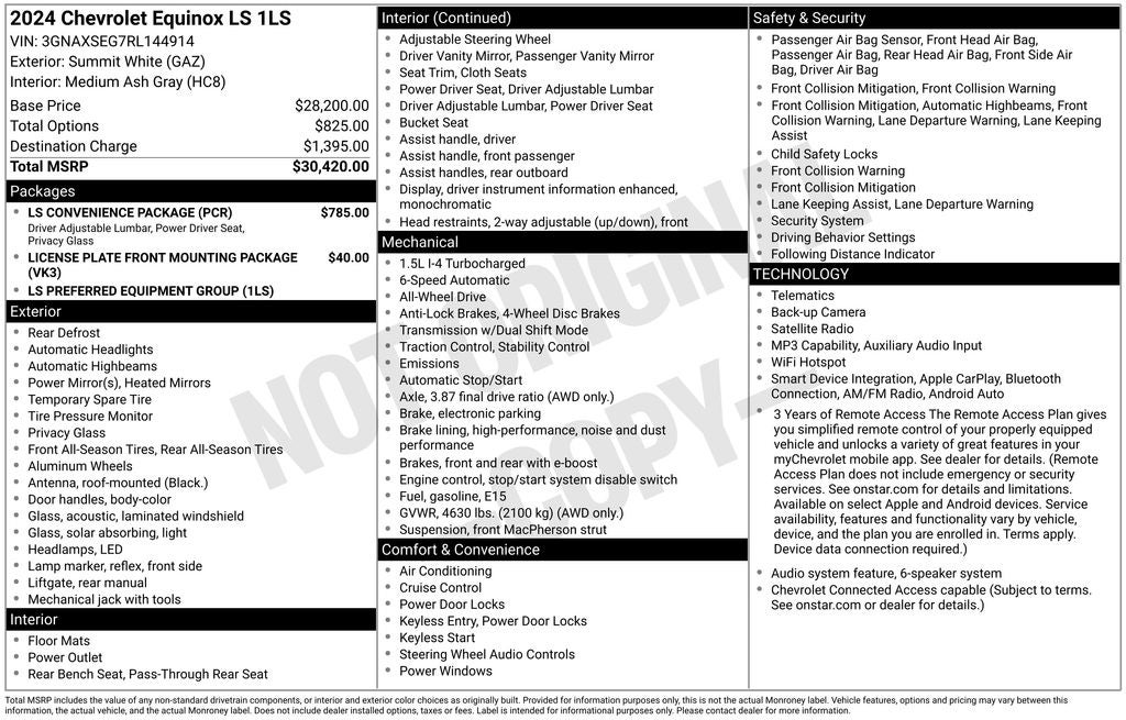2024 Chevrolet Equinox LS