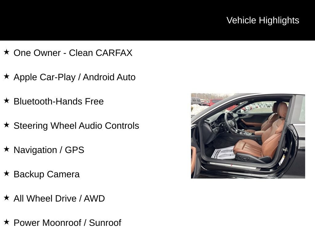 2023 Audi A5 45 S line Premium Plus quattro