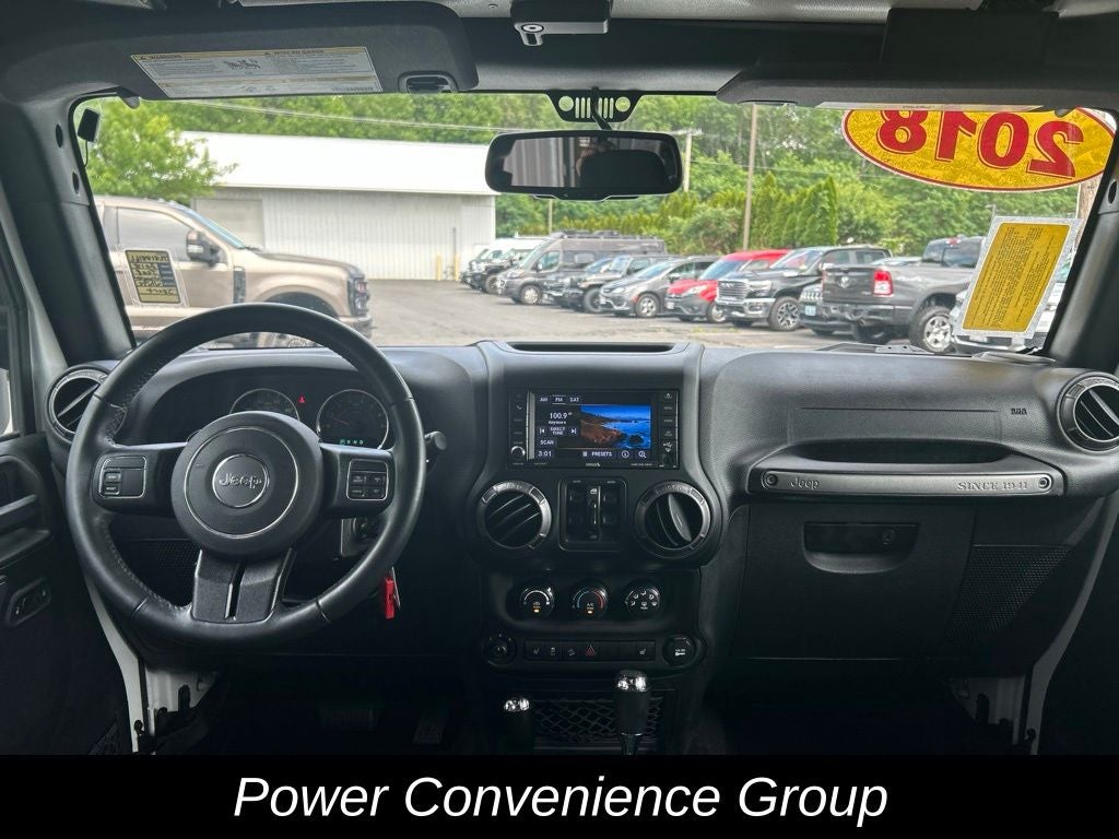 2018 Jeep Wrangler JK Unlimited Sport
