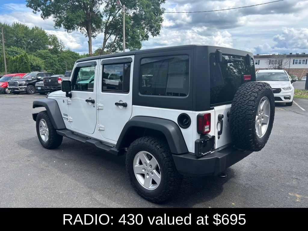 2018 Jeep Wrangler JK Unlimited Sport