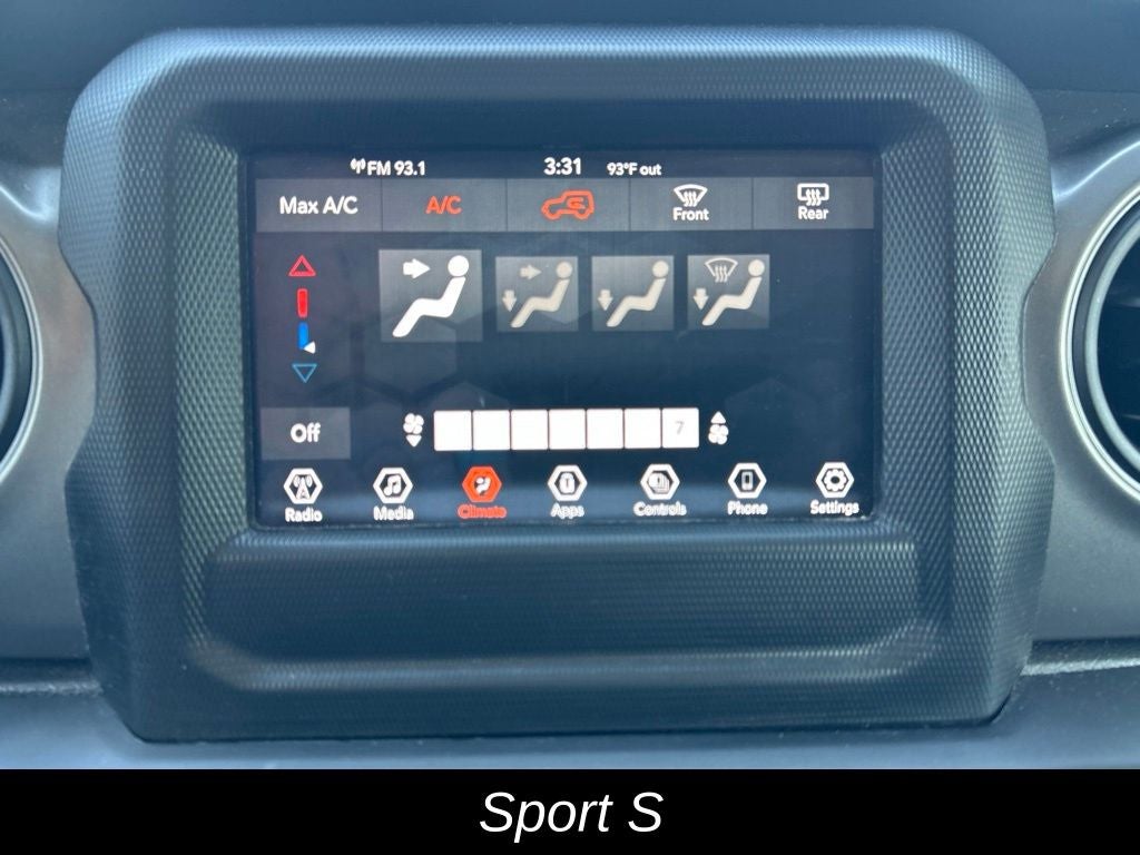 2022 Jeep Wrangler Sport S