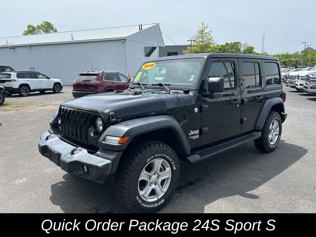 2018 Jeep Wrangler Unlimited Sport S