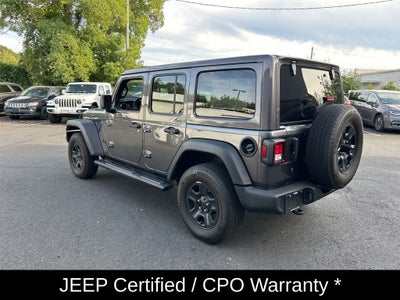 2022 Jeep Wrangler Unlimited Sport