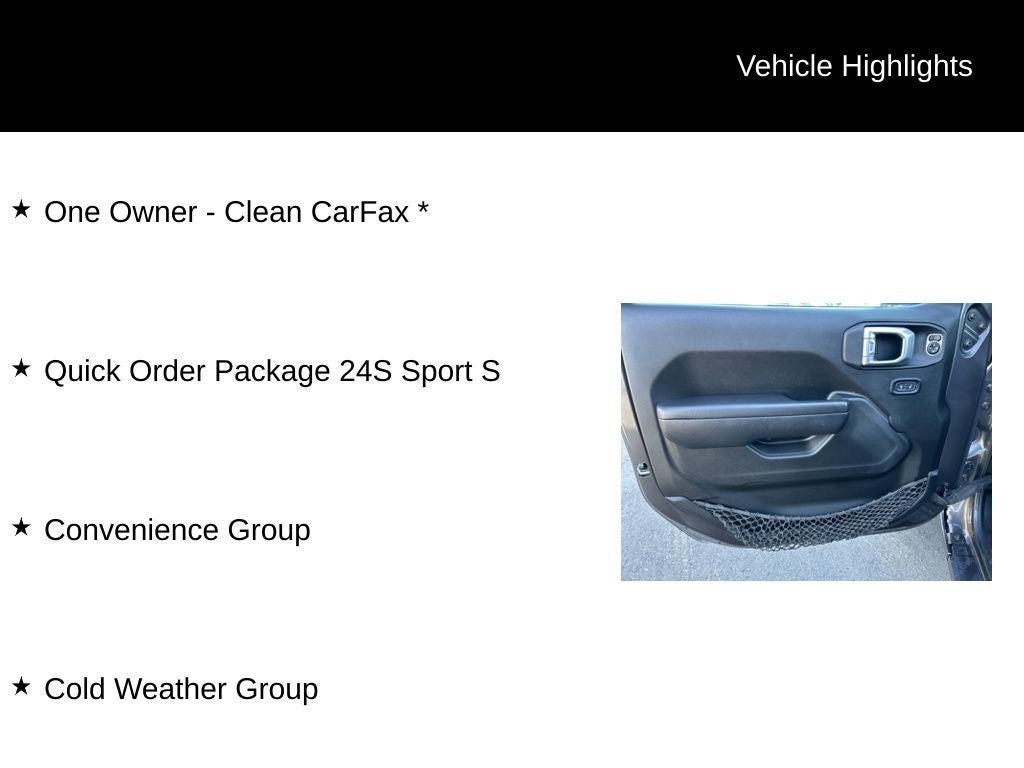 2022 Jeep Wrangler Unlimited Sport S