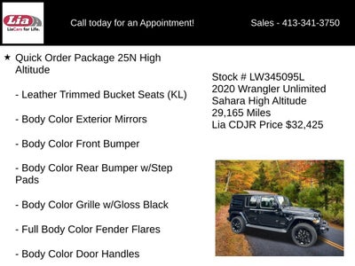 2020 Jeep Wrangler Unlimited Sahara High Altitude