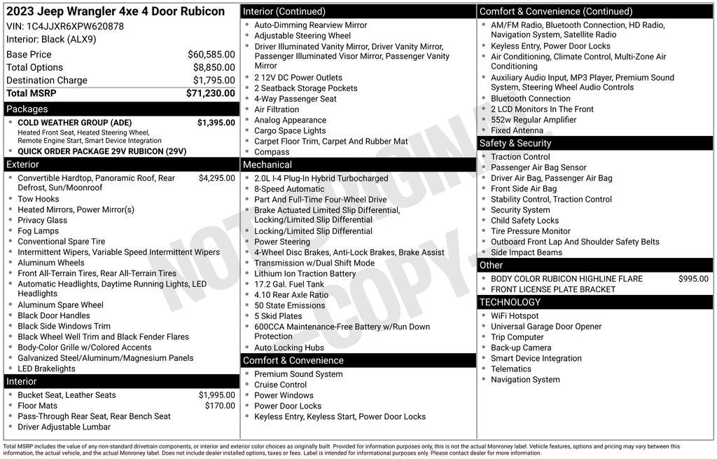 2023 Jeep Wrangler Rubicon 4xe