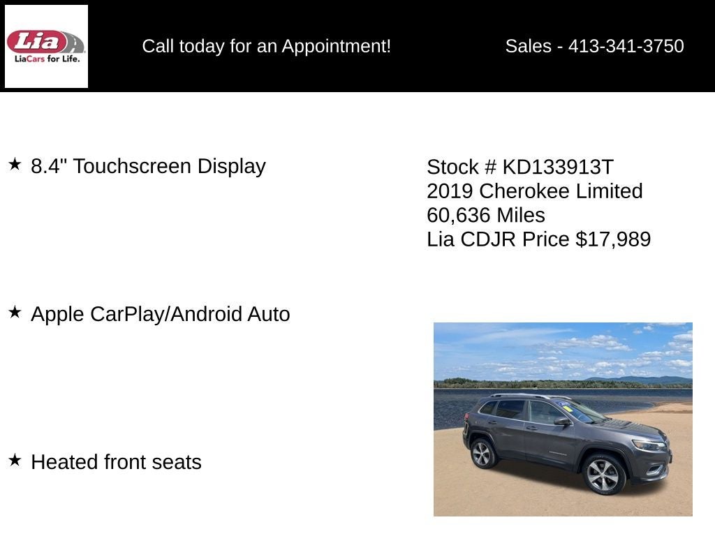 2019 Jeep Cherokee Limited