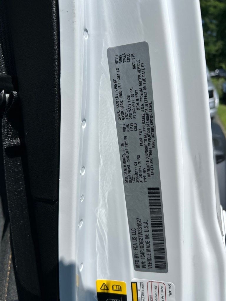 2026 Jeep Wrangler Sport S