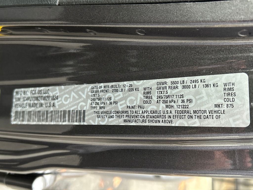 2026 Jeep Wrangler Sport