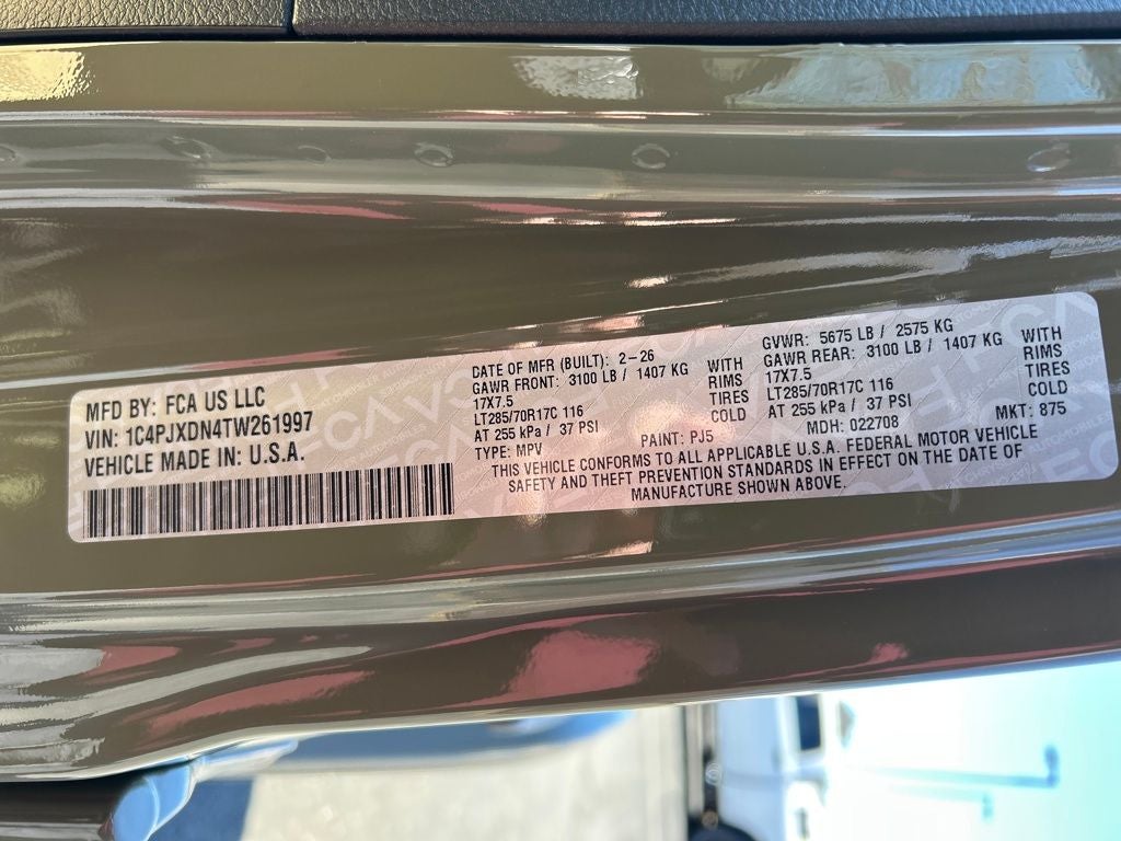 2026 Jeep Wrangler Willys