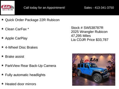 2025 Jeep Wrangler Rubicon