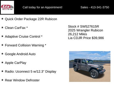 2025 Jeep Wrangler Rubicon