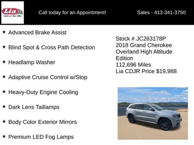 2018 Jeep Grand Cherokee Overland