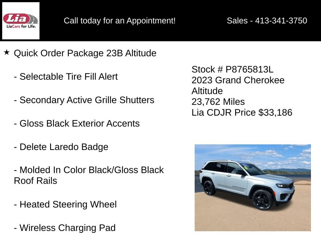 2023 Jeep Grand Cherokee Altitude X