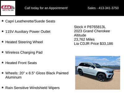 2023 Jeep Grand Cherokee Altitude X