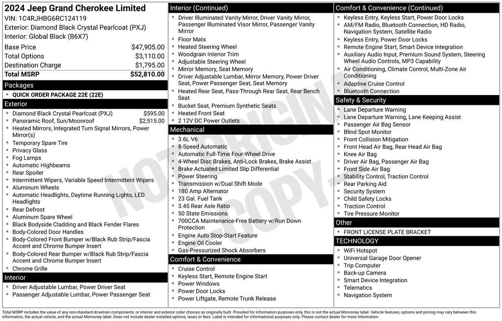 2024 Jeep Grand Cherokee Limited
