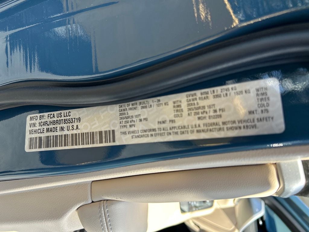 2026 Jeep Grand Cherokee Limited