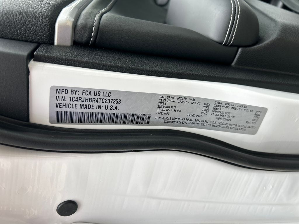 2026 Jeep Grand Cherokee Limited