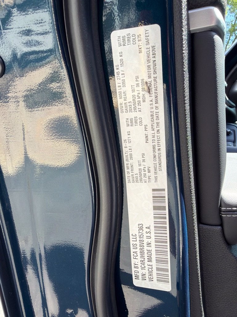 2027 Jeep Grand Cherokee Limited