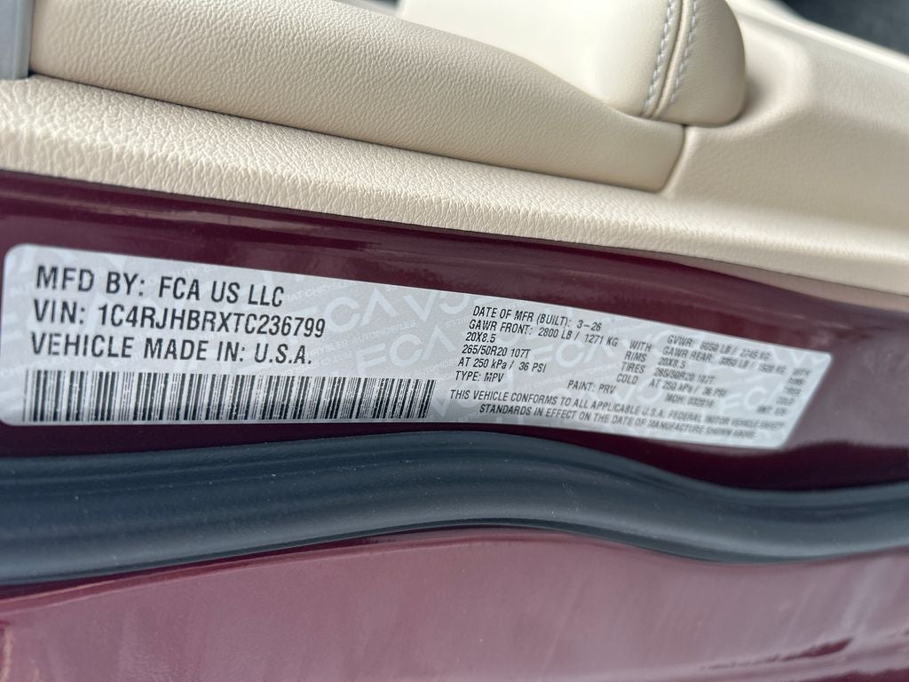 2026 Jeep Grand Cherokee Limited