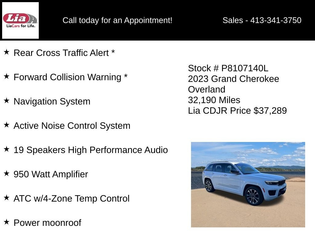 2023 Jeep Grand Cherokee Overland