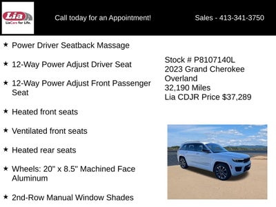 2023 Jeep Grand Cherokee Overland
