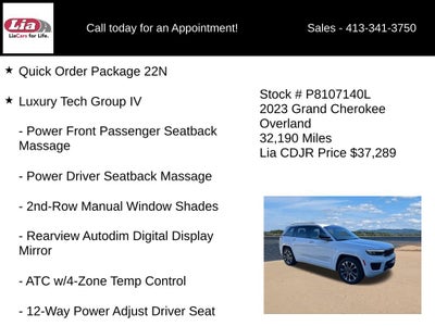 2023 Jeep Grand Cherokee Overland
