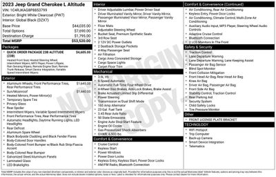 2023 Jeep Grand Cherokee L Altitude
