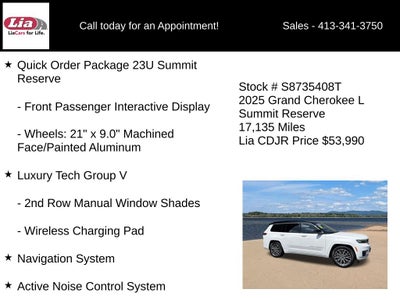2025 Jeep Grand Cherokee L Summit
