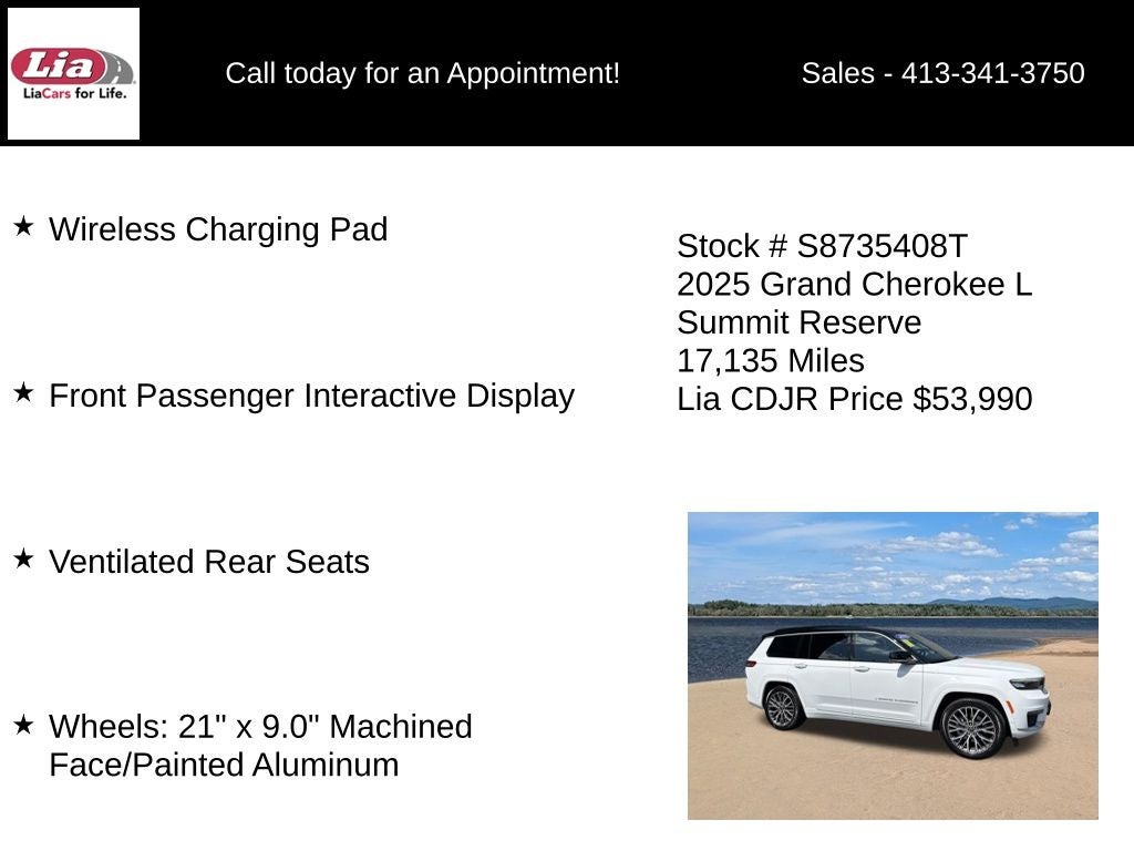 2025 Jeep Grand Cherokee L Summit