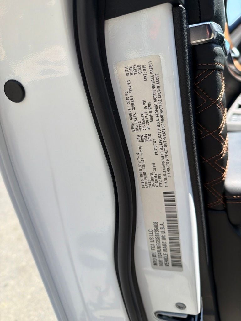 2025 Jeep Grand Cherokee L Summit