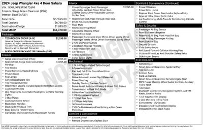 2024 Jeep Wrangler Sahara 4xe