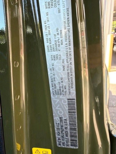 2024 Jeep Wrangler Sahara 4xe