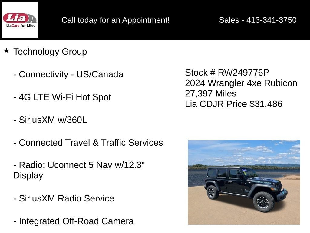 2024 Jeep Wrangler Rubicon 4xe