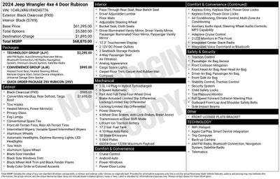 2024 Jeep Wrangler Rubicon 4xe