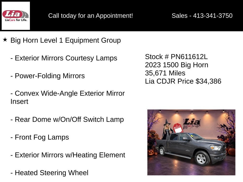2023 RAM 1500 Big Horn/Lone Star