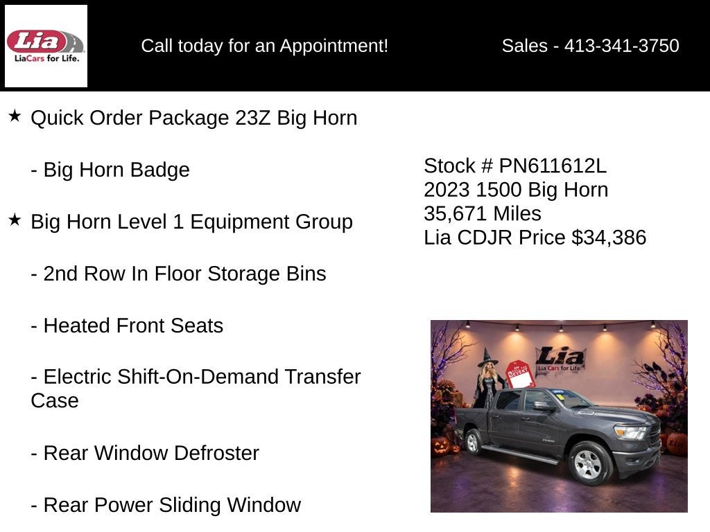 2023 RAM 1500 Big Horn/Lone Star