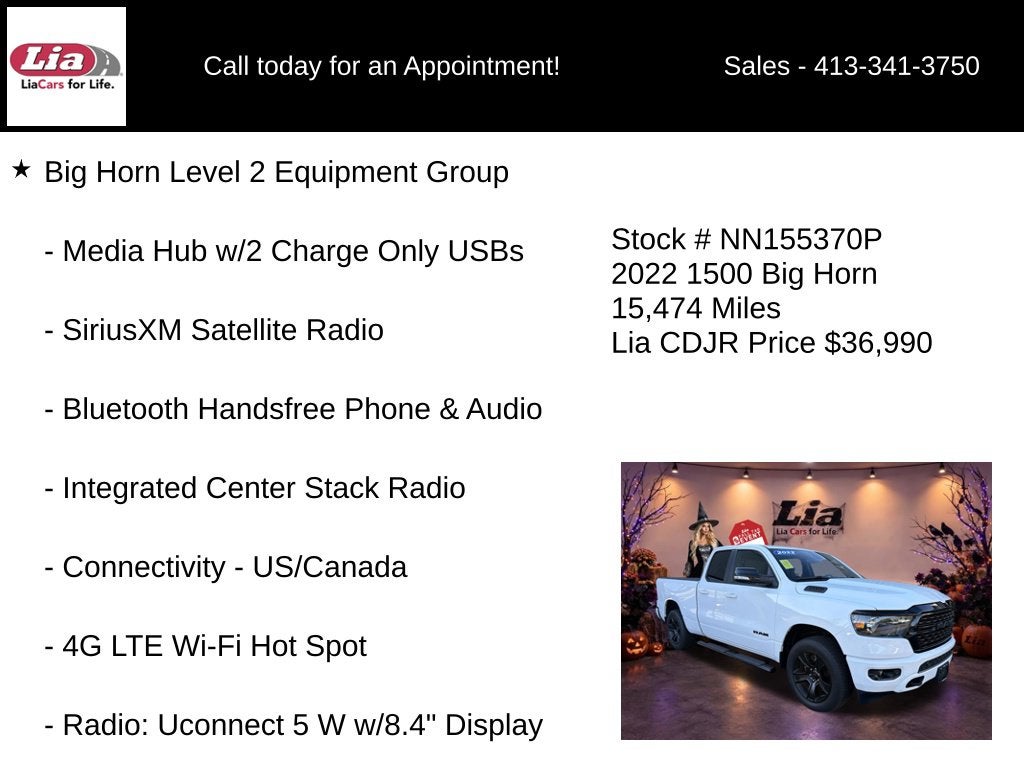 2022 RAM 1500 Big Horn/Lone Star