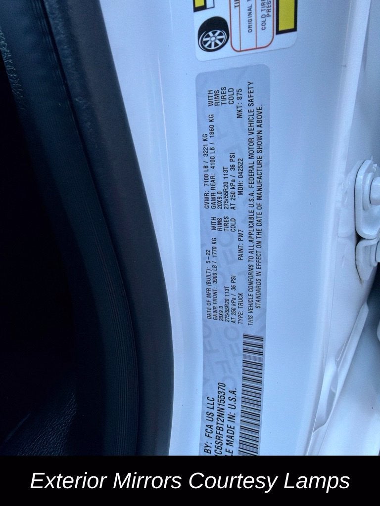 2022 RAM 1500 Big Horn/Lone Star
