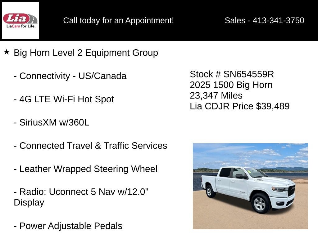 2025 RAM 1500 Big Horn/Lone Star