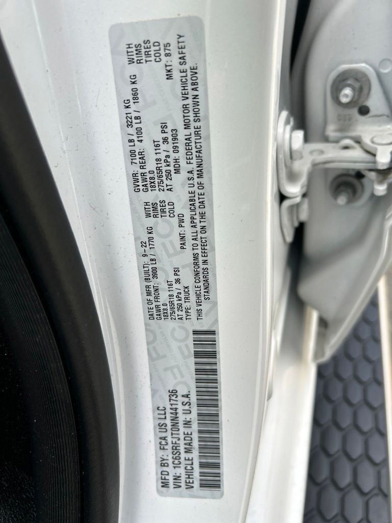 2022 RAM 1500 Laramie