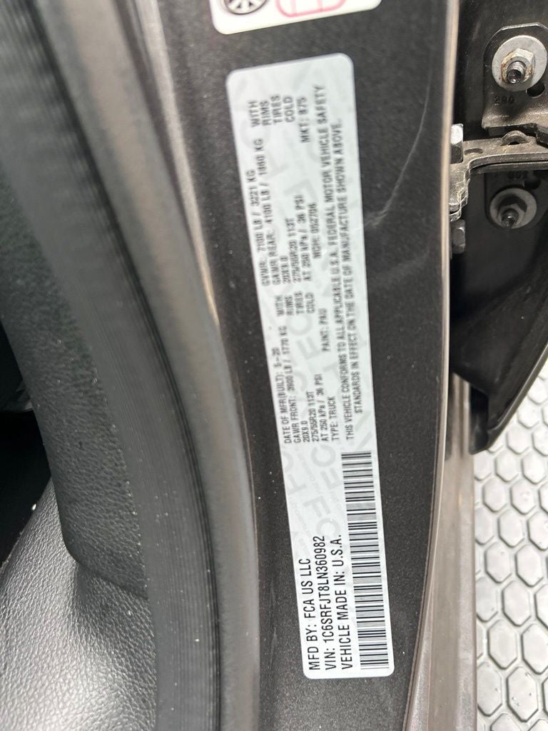 2020 RAM 1500 Laramie