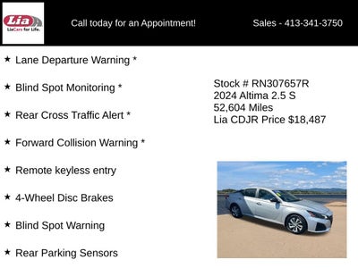 2024 Nissan Altima 2.5 S