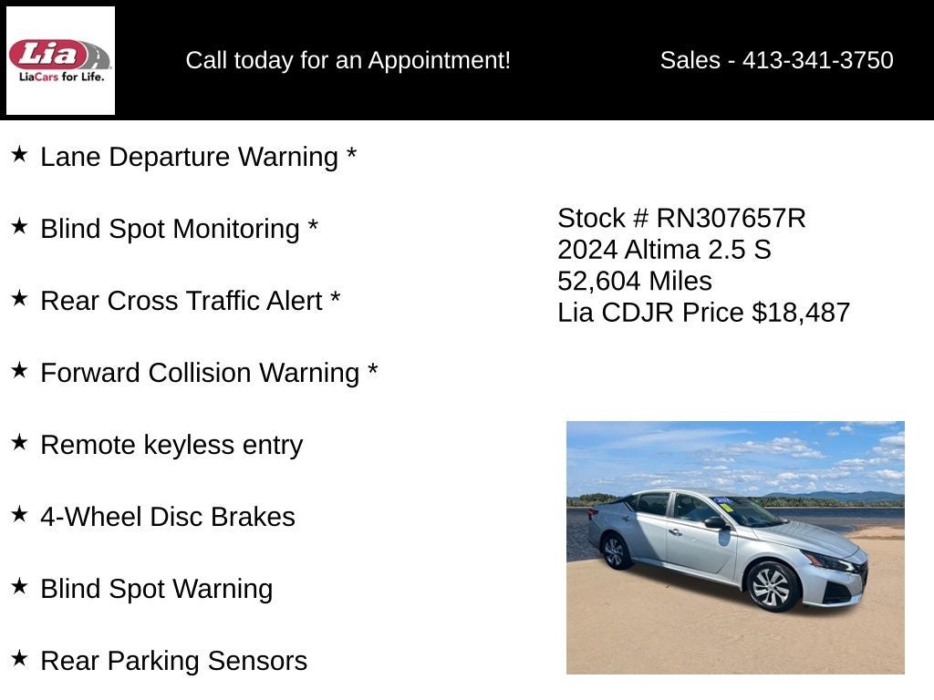 2024 Nissan Altima 2.5 S