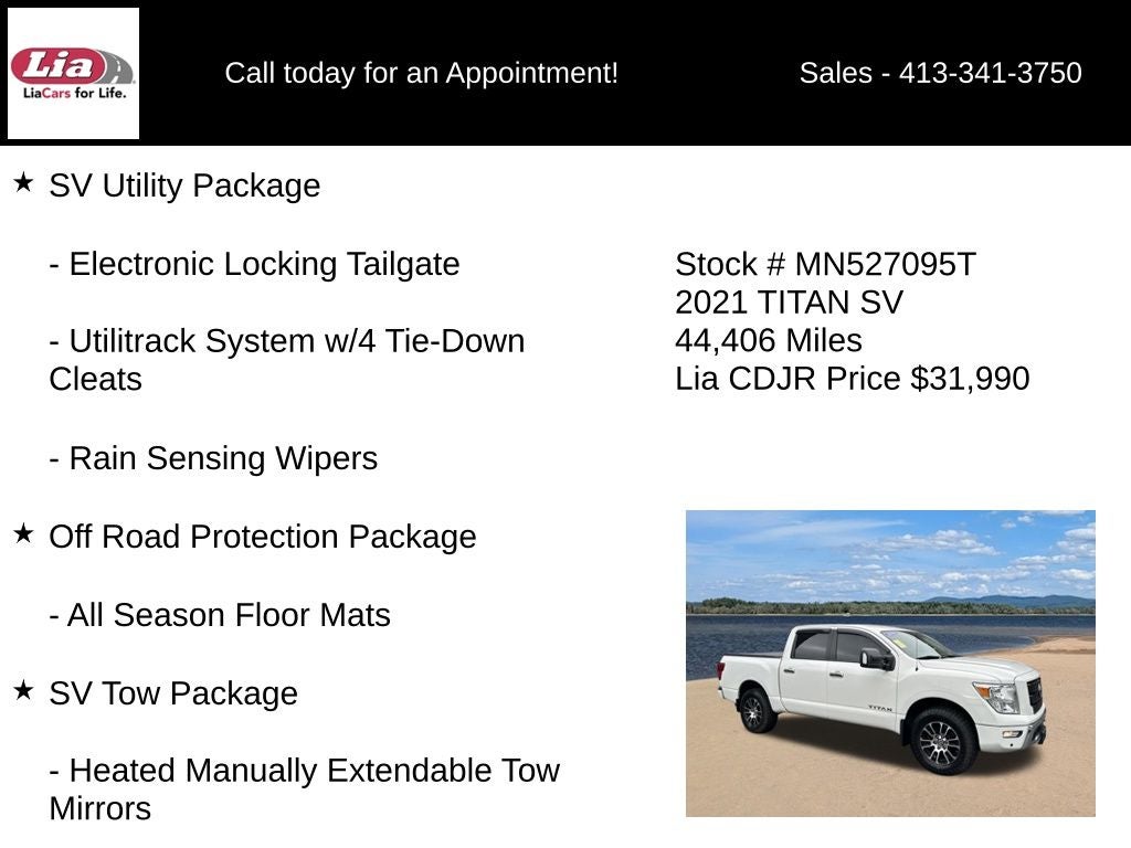 2021 Nissan Titan SV