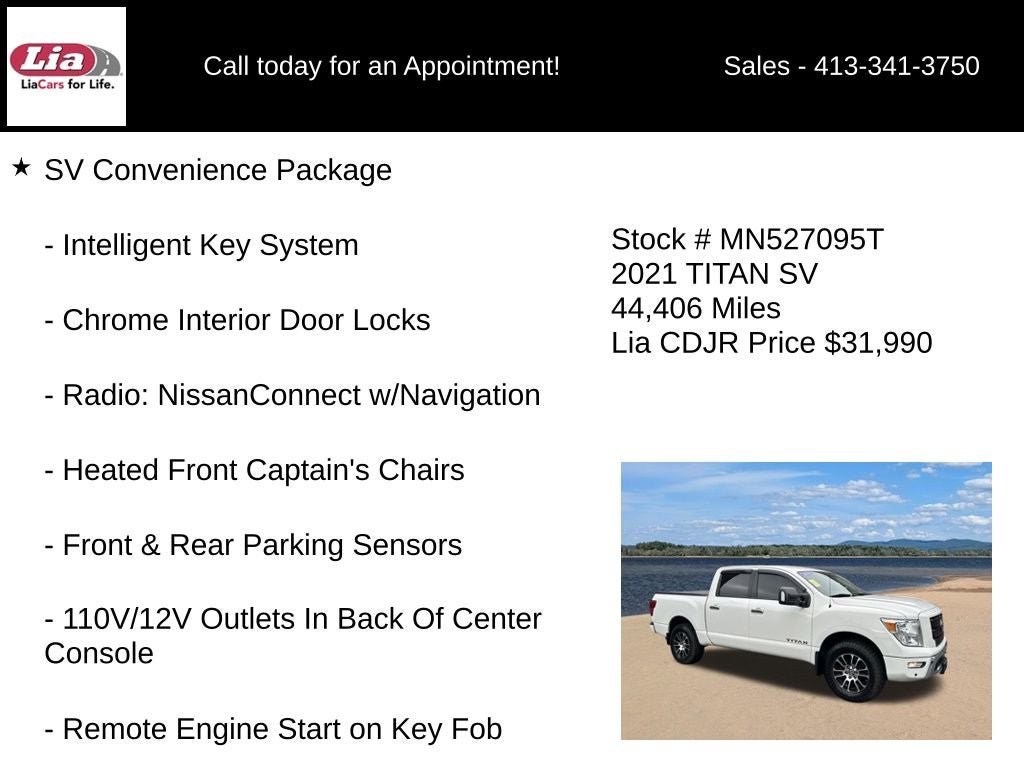 2021 Nissan Titan SV